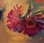 Daisies On Yellow Platter